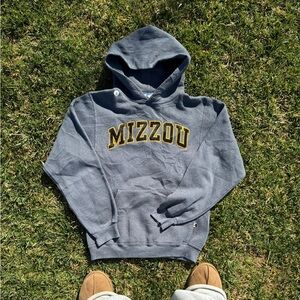 Y2K Mizzou University Hoodie by Russell Athletic NWOT
